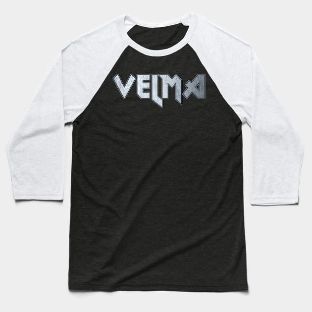 Heavy metal Velma Baseball T-Shirt by KubikoBakhar